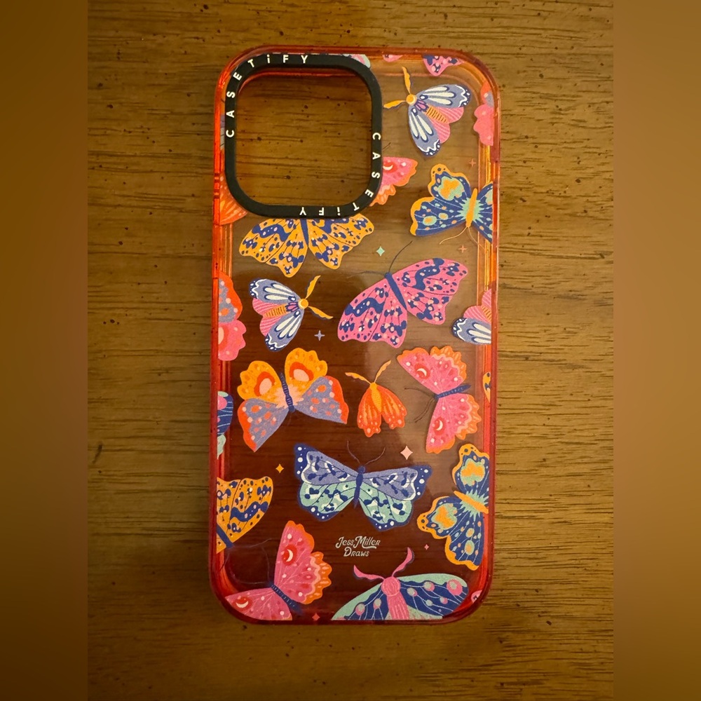 Casetify Colorful Butterfly Phone Case